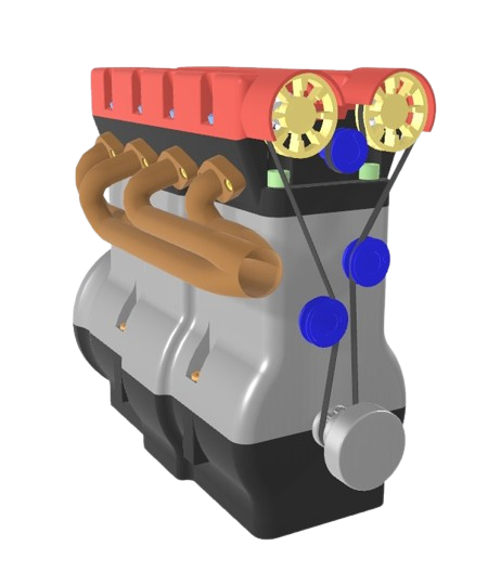 4 Cylinder motor
