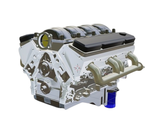 V8 - stødstangsmotor